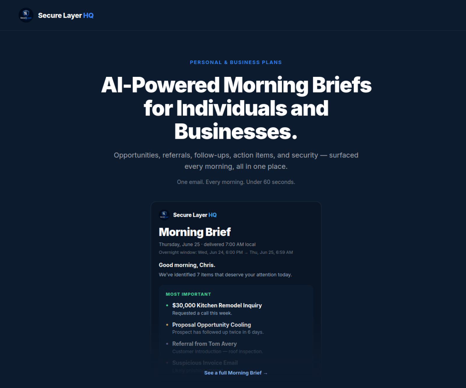 SecureLayer HQ website built by Nested Growth