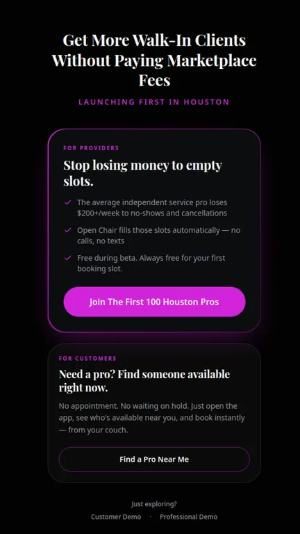 Example of a website built and managed by Nested Growth